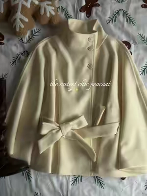 #tiktokshopstockup #coat #poncho #peacoat #blairwaldorf 