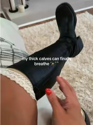 The statement knee-high boots for fall are finally white calf from @stevemadden #tiktokshopcreatorpicks #widecalfboots #kneehighboots #