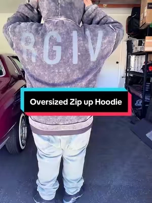 Zip up oversized hoodie #glohoodie #hoodies #hoodie #christianhoodie #tiktokshopcreatorpicks 