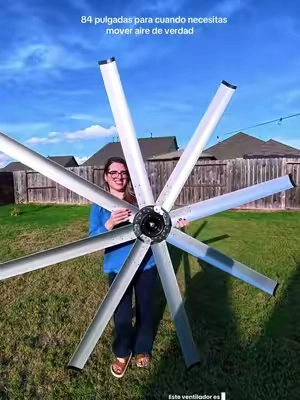 Este VEVOR de 84 pulgadas está hecho en aluminio, tiene 8 aspas, alcanza un flujo de aire de hasta 11,000 pies cúbicos por minuto, ofrece 6 velocidades y se controla completamente desde el remoto. Además, puedes cambiar el sentido del giro, así que puedes usarlo para ayudar a mover el aire durante el verano y también para recircularlo en invierno. Una opción para salas grandes, patios techados, terrazas, talleres, garajes, oficinas, restaurantes, negocios y espacios amplios donde necesitas mover una cantidad seria de aire. #ventiladordetecho #ceilingfan #vevor #tiktokshopcreatorpicks #tiktokshopstockup . . . . . . . . . . . . .  【Fallpicks】VEVOR 72-84 In Ceiling Fan with or without Light, 6-Speed Remote Control, Dimmable 3-Color Temperature, Reversible DC Motor, Low Profile Flush Mount Fan for Bedroom, Living Room, Indoor/Outdoor Use, Brushed Nickel ventilador de techo para espacios grandes, ventilador para sala grande, ventilador para techos altos, ventilador para patio techado, ventilador para terraza grande, ventilador para garaje, ventilador para taller, ventilador para restaurante, ventilador para negocio, ventilador para oficina grande, ventilador para espacios comerciales, ventilador grande para mover más aire, ventilador potente para espacios abiertos, cómo refrescar una sala grande, cómo mover aire en una habitación grande, qué ventilador usar para techos altos, mejor ventilador para patio cubierto, mejor ventilador para garaje grande, ventilador para nave o taller, ventilador para áreas amplias, ventilador para casa con techo alto, ventilador para sala de concepto abierto, ventilador para comedor grande, ventilador para espacios interiores y exteriores cubiertos, ventilador de techo de 84 pulgadas, ventilador 84 inch, ventilador de 8 aspas, ventilador de aluminio, ventilador de techo con aspas de aluminio, ventilador de techo con control remoto, ventilador de 6 velocidades, ventilador reversible para verano e invierno, ventilador sin luz para espacios grandes, ventilador de alto flujo de aire, ventilador de techo 11000 CFM, ventilador para recircular aire, ventilador para ayudar a distribuir aire en espacios grandes, large ceiling fan for big room, 84 inch ceiling fan, extra large ceiling fan, ceiling fan for high ceilings, ceiling fan for vaulted ceilings, ceiling fan for open concept living room, ceiling fan for covered patio, ceiling fan for garage, ceiling fan for workshop, ceiling fan for restaurant, ceiling fan for commercial space, high airflow ceiling fan, 11000 CFM ceiling fan, 8 blade ceiling fan, aluminum ceiling fan, remote control ceiling fan, 6 speed ceiling fan, reversible ceiling fan, ceiling fan without light, large fan for indoor outdoor covered spaces, best ceiling fan for large room, best ceiling fan for high ceiling, powerful ceiling fan for large space, VEVOR 84 inch ceiling fan, VEVOR large ceiling fan, VEVOR 8 blade ceiling fan