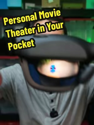 Your own Personal movie theater in your pocket! #xr #vr #techtok #tiktokshopstockup #Tech 