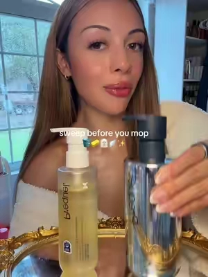 The clear-skin routine starts with actually getting everything off first 🫧 #prequel #prequelskin #prequelpartner #gleansingduo #clearskin @Prequel 