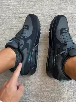 @wise_sneakers Air Max 90 Black Tiffany #sneakers #airmax #nike #sneakerhead #airmax90 