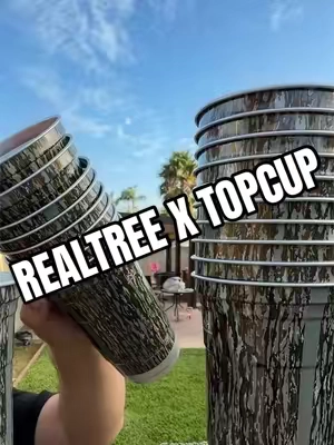 My neighbor couldn’t believe how cool these party cups are for the cookout!  #topcup #aluminumcups #partycups #camo #hunting 