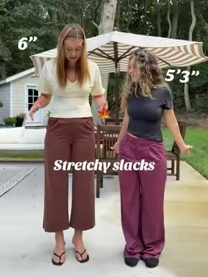 The perfect length no matter the height 👭👭💕Linked