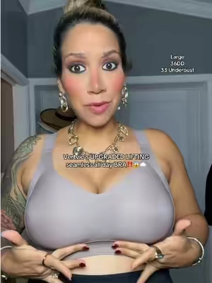 Meet @VertVie upgraded lifting seamless wireless BRA😱☁️💖‼️  #seamlessbra #pushupbra #comfybra #wirelessbra #bra 