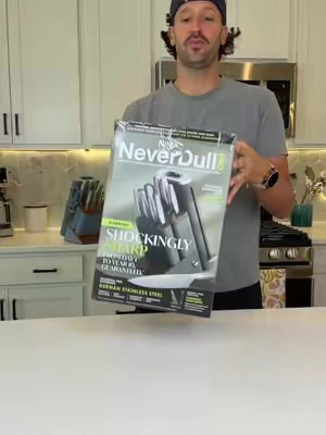 This might be the last knife set you ever need. 🔪🔥 Premium Ninja NeverDull knives, built-in sharpening, steak knives included, and a setup that looks GOOD sitting on the counter. #NinjaKitchen #KitchenMustHaves #KnifeSet  #KitchenFinds