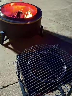BALI Low Smoke Outdoor Fire Pit #firepit #outdoorcooking #campfire #RoysRealReviews 