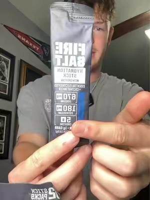 Fire Salt just dropped Creatine Electrolytes #firesaltessentialhydration #firesalt 