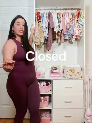 Ya no tienes es una es pequeño a la ves que le cabe demaciado @Cyclysio  . . . #tiktokshopcreatorpicks #tiktokshopstockup #cyclysio#closetparabebe #closet