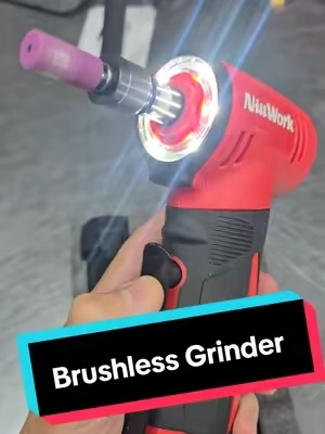 This NiuWork 12V Cordless Brushless Right Angle Die Grinder hits 24,000 RPM and stays compact for weld cleanup, shaping, rust, and tight engine-bay jobs. Comes with 2 batteries so you can keep working. Small tool. Serious speed. If you need a die grinder that actually fits in tight spaces, this NiuWork is a solid shop add. Drop a 🔥 if you need this! Tap the orange cart 🛒 #DieGrinder #CordlessGrinder #NiuWork #Metalworking #GarageTools 