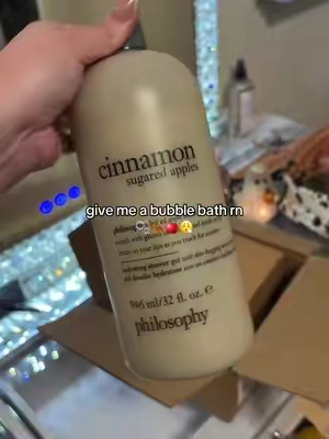 BAKED apples, glazed cinnamon, maple syrup 🍁philosophy cozy winter bubbles 32oz supersize shower gel duo 🍂🍎 #philosophy #showergel #qvc #showertok #philosophybodywash 