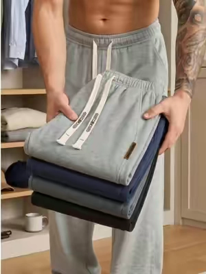 Snag these stretch drawstring pants while they last!#pants #manfashion #casualpants #casualstyle #outfit 