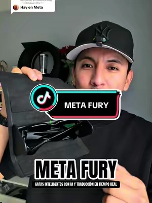 Respuesta a @♡☆#chaparritha☆♡ las nuevas Meta Fury graban en 12mp y traducen en tiempo real #tiktokshopblackfriday #metaglasses #smartglasses #gafasinteligentes 