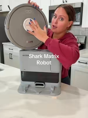 Holy crap!!!! #sharkvacuum #sharkvacuums #robotvaccuum #housecleaning #cleaninggadgets