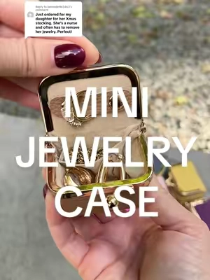 Replying to @bernadette3463 such a thoughtful idea!! #stockingstuffer #jewelrycase #jewelry #stockingstufferideas #tiktokshopcreatorpicks 