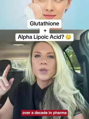 Glutathione is one of the body's major antioxidants and helps support cellular protection, healthy aging, skin health, and the body's natural detoxification processes. I like this formula because it combines liposomal reduced glutathione with alpha lipoic acid for added antioxidant support. Consistency matters with ingredients like this, so think long-term support rather than an overnight change. #glutathione #biohacking #antiaging #skinbrightning #tiktokshopcreatorpicks @Micro Ingredients 