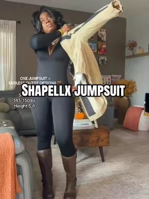 If you’re looking for a versatile staple that gives you multiple outfits without buying a whole new wardrobe… this is it. 🛍️✨ @SHAPELLX 

#jumpsuit #jumpsuits #shapewearjumpsuit #tiktokshopstockup 