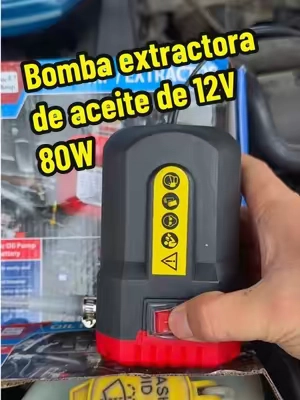 ¿Para qué arrastrarte debajo del vehículo si puedes extraer el fluido por la varilla del aceite? Este extractor de 12V y 80W hace que los cambios de aceite y fluidos sean más fáciles y limpios. Bomba extractora de aceite de 12V 80W, bomba eléctrica para cambio de aceite, extractor por varilla, bomba de transferencia de fluidos, bomba de succión diésel. #toolupgrade #OilChange #AutoRepair #MechanicTools #DIYAuto