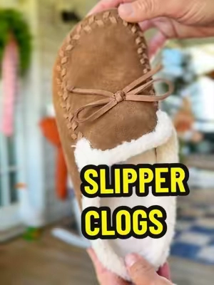 true to size!!! wear these with any outfit & in the house 🥰🤎 @Cushionaire  #slippers #clogs #loafers #fashion #fyp 