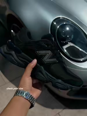 New Balance 9060 Triple Black 🥷 #flykicks #newbalance #comfortable #sneakerhead #fyp 