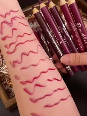 12 silky matte liners. 1 sharpener. Zero smudge.    #LipLiner #SmudgeProof #MatteLip #LipKit #WaterproofMakeup 