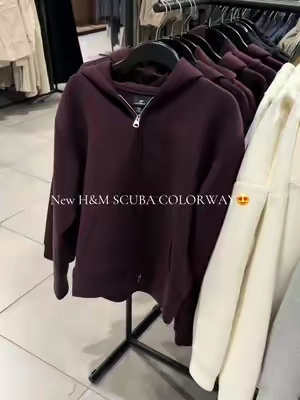 H&M scuba hoodie😍😍 #scubahoodie #handm #hoodieset #comfyclothes #baggyclothes  gifts for