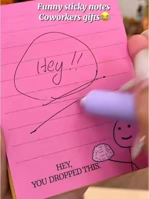 These sticky notes are not only relatable, but they are funny, too! They also make funny coworker gift ideas and secret sister gift ideas for the office! If you like sarcastic and funny office supplies, then these are perfect! #funnyofficesupplies #funny #stickynotes #officesupplies #tiktokshopcreatorpicks 