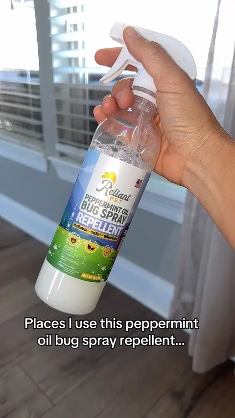Deter bugs without poisoning your home! #bugspray #bugrepellent #homehacks #pestcontrol  