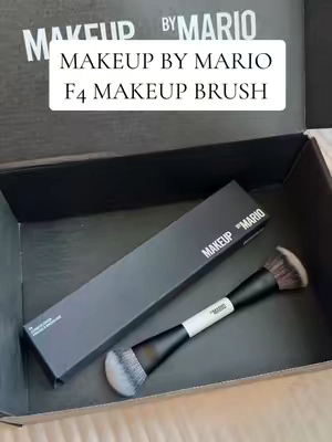 It’s viral for a reason!! Makeup by Mario F4 brush does it ALL 😮‍💨🤌🏼 #MakeupByMario #F4Brush #MakeupBrushes #blushbrush #foundationbrush