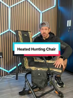 Tidwe heated hunting chair 
