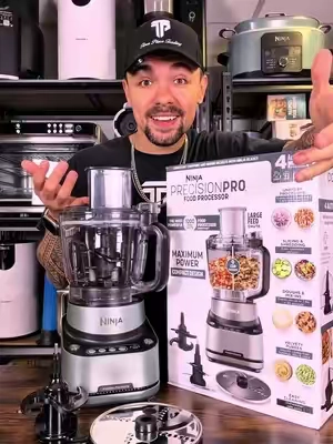 All of your kitchen prep made easy in one machine #kitchenprep #foodprocessor #cooking #ninjafoodprocessor 