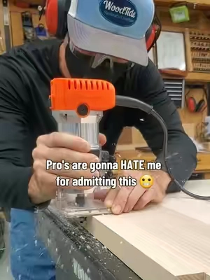 THINKWORK Compact Router Kit 👍👍👍 Great for beginner and DIY woodworkers. #tools #powertools #woodworking #DIY #tiktokshopcreatorpicks 