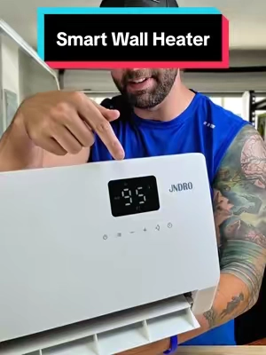This will save you a TON this fall/winter! 🤯 #smartspaceheater #spaceheater #wallheater #smartwallheater #portablespaceheater 