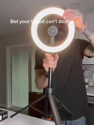 The ring light tripod that creators will use in 2027. Mark my words! #kraftgeek #TikTokShopCreatorPicks  #weeklydeals #payday #contentcreators 