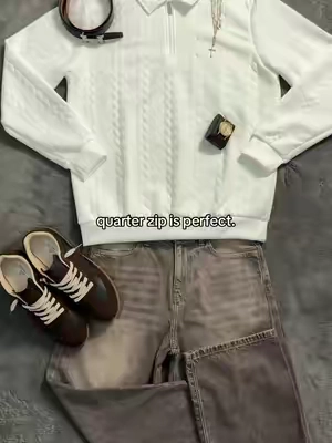 11/10 fit ngl 😮‍💨 #outfitinspo #quarterzip #halfzip