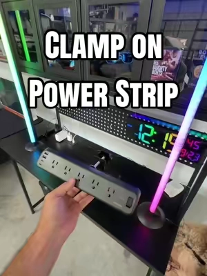 Clamp On Power Strip
