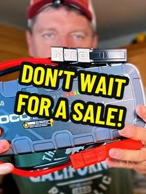 Here’s my hack for making sure you get the NOCO GBX155 on sale… but honestly, I wouldn’t wait for one. And protect that investment with the GBC104 case. #NOCO #JumpStarter #TruckinToby #tiktokshopstockup #falldealsforyou @noco 
