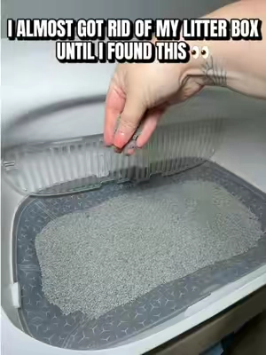 the way this completely gets rid of that nasty chemical litter smell 🤌🏻 😻 #catproducts #catlitter #catlitterbox #catownerproblems 