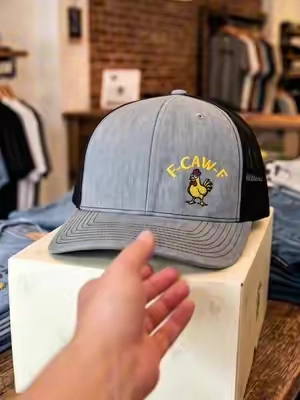 F-CAW- F #embroidered #viral #hat #AuthenTik 