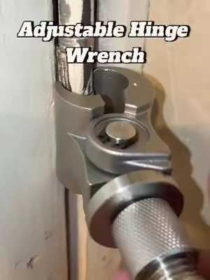 Adjustable Hinge Wrench 🚪🔧 Struggling to fix a sagging door? Adjust your hinges fast without removing them! Perfect for DIY repairs—grab yours now! 🛒 #DIY #HomeRepair #DoorRepair #HandyTools #TikTokMadeMeBuyIt 