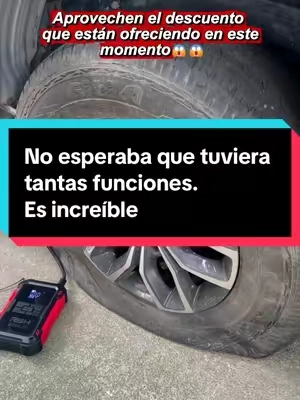 No esperaba que tuviera tantas funciones. Es increíble#fy #tiktokmademebuyit #carjumpstarter #fyp #tiktokshop