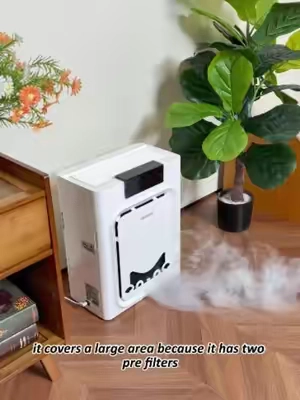 your house doesn't stink because you have pets，house smells because you're not properly，taking care of the air in your house，but if you own a high performance pet air purifier from oneisall，you could practically transform that overnight！