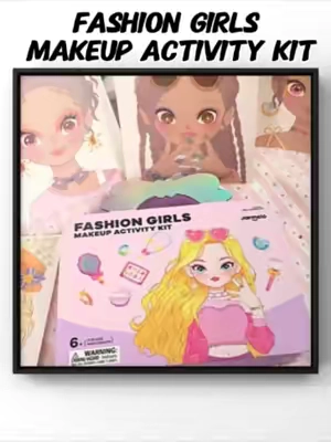 Even I am an adult,I still love to play the Make -Up game,so relaxed.#princess #jarmelo #tiktokshop #toy #DIYtoys #activityforkids #freescreams #screenfree #jarmelotoys #craftbook