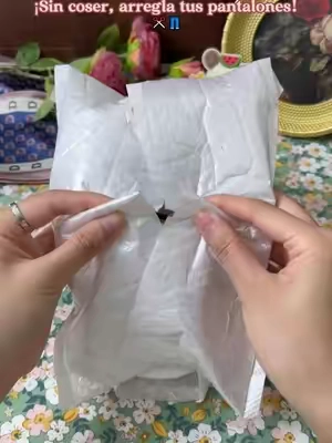 Ajusta la longitud en segundos ✂️ Sin coser, sin cortar, ¡queda perfecto. #2026WorldCup #TooLong #tiktokshop #Hacks #Tape
