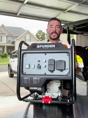 A 6000W generator for THIS price?! #generator #backuppower #emergencypower #tiktokshopcreatorpicks