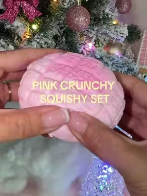 the perfect gift for a pink squishy lover 💕✨ 🎀 #christmasgiftsforher #pinkaesthetic #crunchysquishy #fidgettoys 