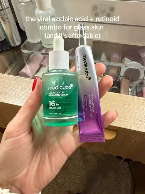 Korean anti aging duo for glass skin that even works on dry and mature skin 