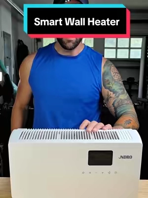 Now THIS is what I call a wall heater! 🤯  #smartwallheater  #wallheater  #spaceheater  #smartspaceheater  #portablewallheater 