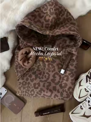 Absolutely perfect🤎🐆 @Comfrt #comfrtmega #comfrtmochaleopard #comfrthoodie #fallhoodie #comfrt 